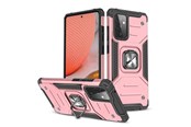 Mobile - Covers & Cases - Wozinsky  Ring Armor Armored Hybrid Case Cover + Magnetic Holder Samsung Galaxy A72 4G Pink - 9111201935822