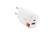 Mobile - Adapters & Chargers - Spigen Essential 20W Wall Charger EE202EU - white - ACH08704
