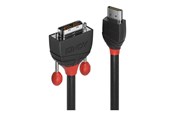 Displaykabel - Lindy Black Line adapter cable - HDMI / DVI - 5 m - 36274