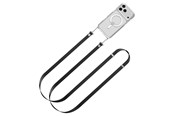 Smartwatch - Accessories - Spigen Crossbody Lanyard Strap (Strap 1P + Connector 2P) DA30L - black - iPhone 17 Lanyard Case - AFA10614