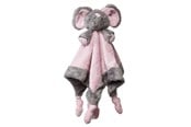Leksaker - My Teddy CUDDLE CLOTH ELEPHANT PINK 35X35CM - 28-280006
