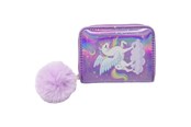 Skoltillbehör - Tinka PURSE PURPLE UNICORN WALLET - 8-801727