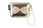 Skoltillbehör - Tinka PURSE GOLD W/BOW WALLET - 8-801736A
