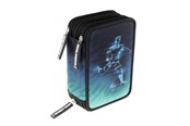 Skoltillbehör - Tinka PENCIL CASE TRIPLE FOOTBALL - 8-804210