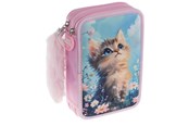 Skoltillbehör - Tinka PENCIL CASE DOUBLE CAT - 8-804211