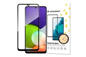 Mobiltelefontillbehör-Skyddsfilm - Wozinsky Super Durable Full Glue Tempered Glass Full Screen With Frame Case Friendly Samsung Galaxy A22 4G Black - 9111201939394