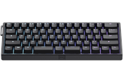 Tangentbord - Wooting 60HE v2 - US-ANSI - Split - Plastic - Gaming Keyboard - Utan numpad - Engelska (US) - Svart - WK3C-USSP1-TIK-BK1