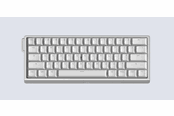 Tangentbord - Wooting 60HE v2 - US-ANSI - Non-Split - Aluminum - Gaming Keyboard - Utan numpad - Engelska (US) - Silver - WK3C-US1-TIK-ASV1