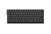 Tangentbord - Wooting 60HE v2 - US-ANSI - Split - Aluminum - Gaming Keyboard - Utan numpad - Engelska (US) - Svart - WK3C-USSP1-TIK-ABK1
