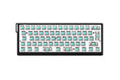 Tangentbord - Wooting 60HE v2 - ISO - Split - Plastic - Gaming Keyboard - Utan numpad - ISO - Svart - WK3C-ISOSP-TIK-BK1