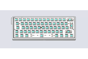 Tangentbord - Wooting 60HE v2 - ISO - Non-Split - Aluminum - Gaming Keyboard - Utan numpad - ISO - Silver - WK3C-ISO-TIK-ASV1