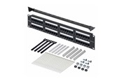Nätverks tillbehör - StarTech.com patch panel - 2U - 19" - 110 punch-down - CPANEL48