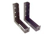 Väggfäste, AV-Möbel - Elite Screens Elite ZVMAXLB6-B mounting kit - corner - for projection screen - black - Max - recommended for - ZVMAXLB6-B