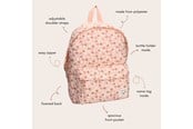 Skoltillbehör - Kidzroom Backpack Magical Meadows - Quilted - Pink - 030-00632