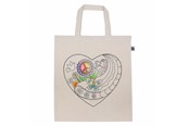Konst- och hantverksmaterial - Goki Cotton Bag Heart - 58312