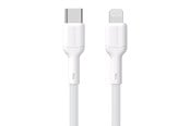 USB-kabel - Dudao L9X 30W USB-C Cable - Lightning 1m - White - 6976625334551