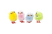 Leksaker - Creativ Company Colored Easter Chicks Chenille 12pcs. - 51655