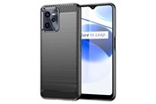 Mobile - Covers & Cases - Hurtel Carbon Case for Realme C35 Flexible Silicone Carbon Cover Black - 9145576267639