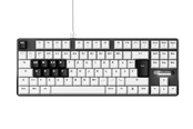 Tangentbord - Pulsar PCMK 3 HE TKL - Gaming Keyboard - Utan numpad - Nordisk - Vit - PCMK3HE822