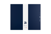 Musmattor och tillbehör - Pulsar Superglide V3 Glass Mouse Pad (Bruce Lee 85th Edition - Navy) - SGPXBRCL8501