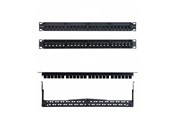 Nätverks tillbehör - StarTech.com patch panel - 1U - 19" - C6PANELUTP241UFT