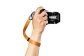 Kamerarem - Peak Design Cuff Leather Camera Strap Wrist - Amber - LRS-WR-AM-1