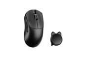 Mus - WLMouse HUAN Stainless Magnesium Alloy / Wireless 8K - Gamingmus - Optic - 5 knappar - Svart - HUAN-BLACK-O