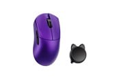 Mus - WLMouse HUAN Stainless Magnesium Alloy / Wireless 8K - Gamingmus - Optic - 5 knappar - Lila - HUAN-PURPLE-O