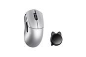 Mus - WLMouse HUAN Stainless Magnesium Alloy / Wireless 8K - Gamingmus - Optic - 5 knappar - Silver - HUAN-SILVER-O