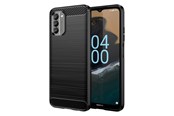 Mobile - Covers & Cases - Hurtel Carbon Case Cover for Nokia G400 Flexible Silicone Carbon Cover Black - 9145576268469
