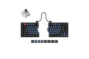 Tangentbord - Keychron Q11 Split 75% Knob QMK/VIA - Keychron K Pro Brown - Ergonomiskt tangentbord - Nordisk - Svart *DEMO* - Q11-M3-BO