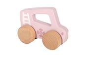 Leksaksbil - Small Foot - Wooden Push Car Pink - 12709