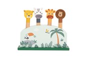 Babyleksaker - Small Foot - Wooden Animal Shape Game Safari FSC - 12758