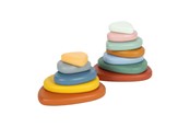 Figure - Small Foot - Wooden Montessori River Rocks Balance Game FSC - 12759
