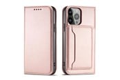 Mobile - Covers & Cases - Hurtel Magnet Card Case for Samsung Galaxy S23+ Flip Cover Wallet Stand Pink - 9145576271100