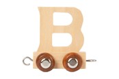 Babyleksaker - Small Foot - Wooden Letter Train - B - 12 pieces - 7461-display12