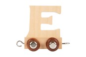 Babyleksaker - Small Foot - Wooden Letter Train - E - 12 pieces - 7464-display12