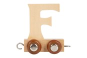 Babyleksaker - Small Foot - Wooden Letter Train - F - 12 pieces - 7465-display12