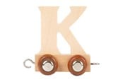 Babyleksaker - Small Foot - Wooden Letter Train - K - 12 pieces - 7470-display12