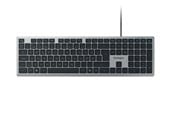 Tangentbord - Kensington KB515 EQ USB-C/USB-A Trådad Tangentbord - Tangentbord - Nordisk - Grå - K75410PN