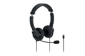 Hörlurar / Headset - Kensington Classic EQ USB-C® Headset med mikrofon och volymkontroll - K97464WW