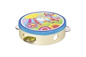 Träleksaker - Goki Wooden Tambourine with Bells Sunshine - 61841