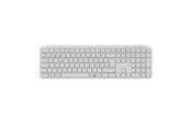 Tangentbord - Keychron B6 Pro Ultra-Slim Wireless Keyboard Tri-Mode - Ivory White - Tangentbord - Nordisk - Vit - B6P-K8-BO