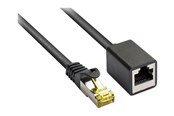 Nätverkskabel - Alcasa electronik Good Connections RNS patch extension cable - 50 cm - black - Svart - 0.5 meter - 8070VR-005S