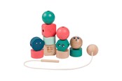 Babyleksaker - BS Toys Wooden Beads Junior - 13pcs. - 8717775445333