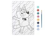 Konst- och hantverksmaterial - Creative Craft Group Bluey Paint by Number Canvas - 29.7 x 19.5 cm - 161004