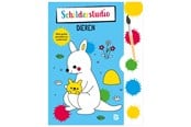 Barnböcker - Coloring Book with Paint Palette and Brush Animals - 9789403229799