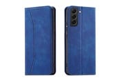 Mobile - Covers & Cases - Hurtel Magnet Fancy Case for Samsung Galaxy S23 Ultra Cover with Flip Wallet Stand Blue - 9145576271520
