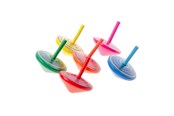 Leksaker - Duckiez Wooden Spinning Top Colored - 8801