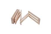 Träleksaker - Kids Globe Wooden Fence 1:32 132cm - 610304